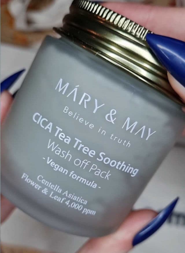 Mary&May Cica Tea Tree Soothing Wash Off Pack	 review photo by ejabeauty