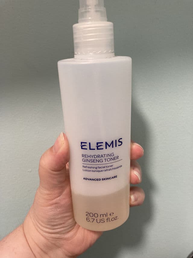 Elemis Rehydrating Ginseng Toner review photo by ChrissyJane