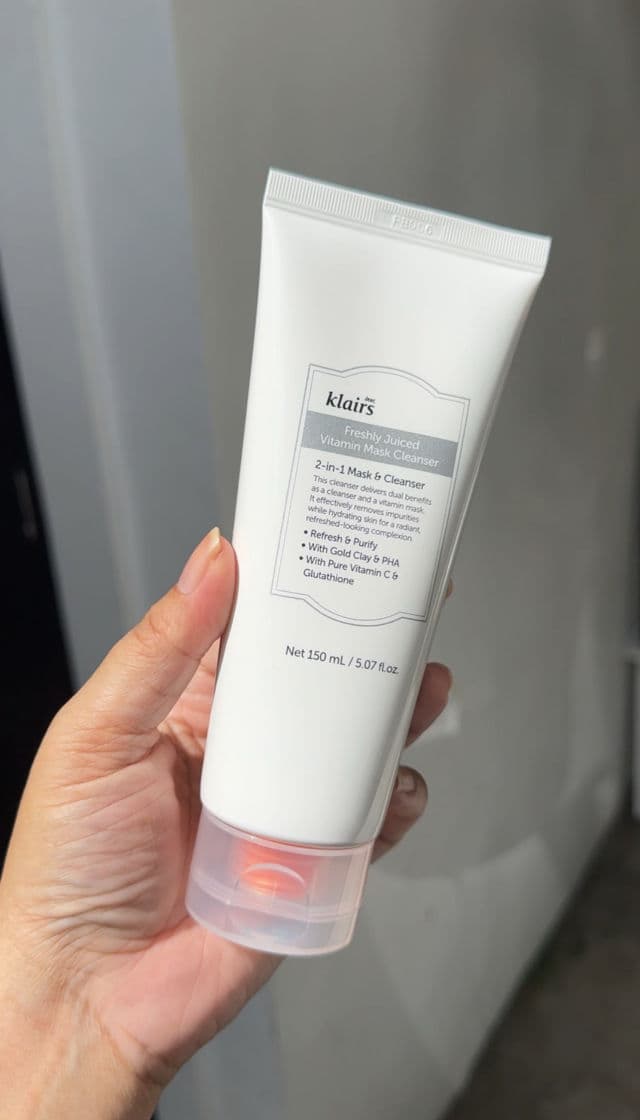 Dear, Klairs Freshly Juiced Vitamin Mask Cleanser review photo by Dearjobelle