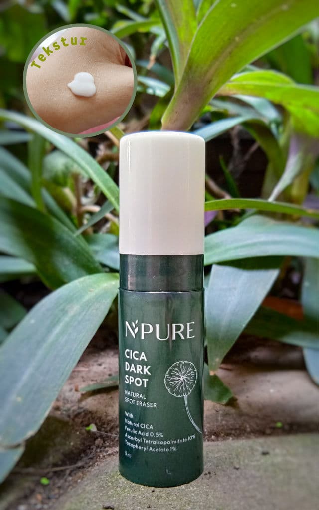 N'Pure Cica Dark Spot Treatment review photo by OryzaPermata
