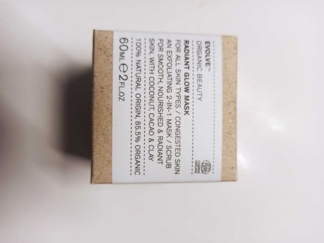 Evolve Organic Beauty Radiant Glow Organic Face Mask review photo by fitandbeauty5