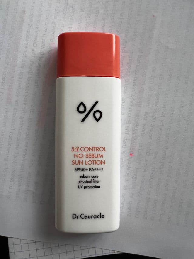 Dr. Ceuracle 5a Control No Sebum Sun Lotion review photo by Xiaostars