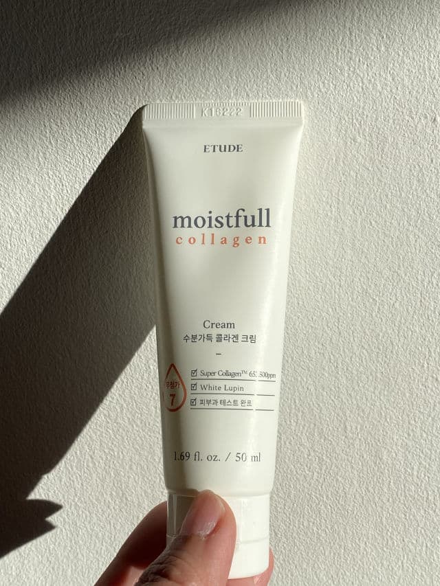 ETUDE Moistfull Collagen Cream review photo by myskincarejrnl