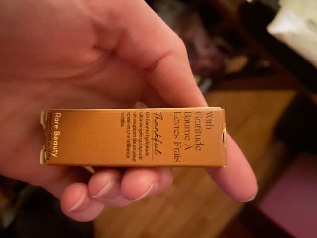 Rare Beauty With Gratitude Dewy Lip Balm - Thankful review photo by autumnpanko