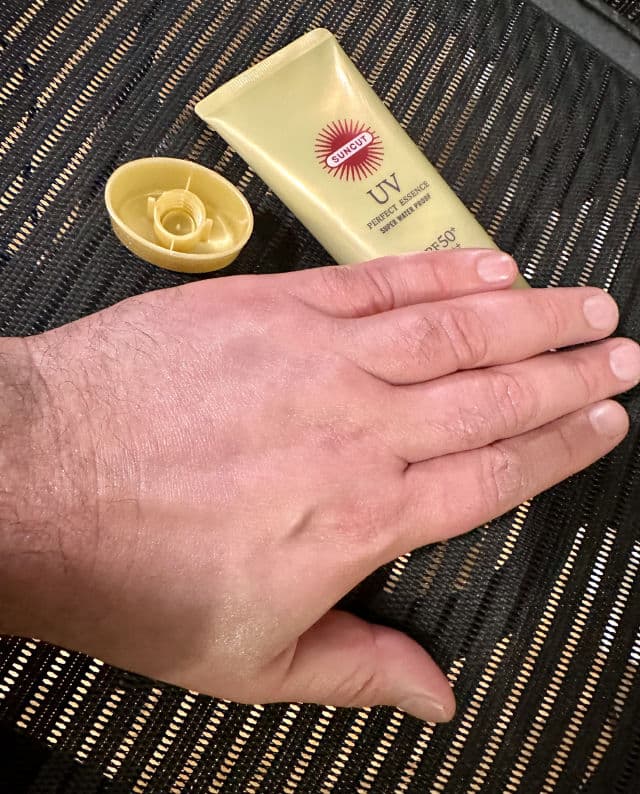 SKIN AQUA Super Moisture Essence Gold SPF 50+ PA++++ review photo by shanethomas42