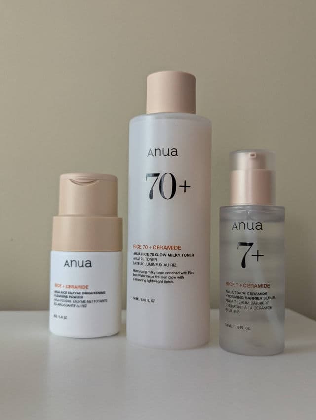 Rice 70+ Glow Milky Toner product review