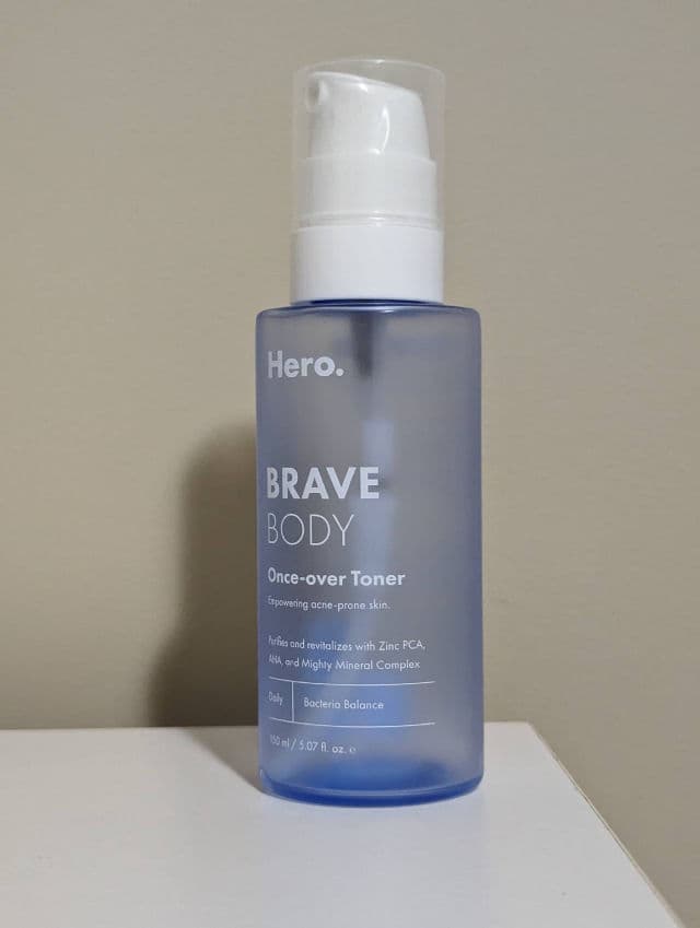 Hero Cosmetics Brave Body Once-Over Toner  review photo by vanicream