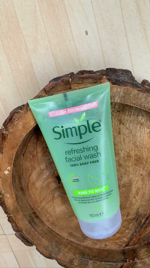 Simple Kind To Skin Refreshing Facial Wash review photo by Poojavoleti