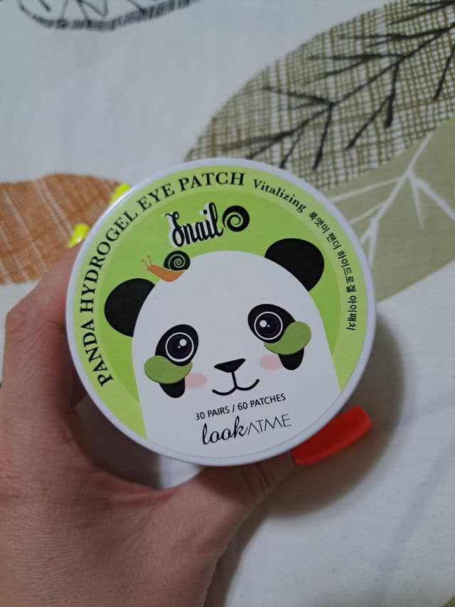 Look At Me Panda Hydrogel Eye Patch- Pearl review photo by AnaMariaT