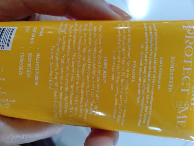 Madame Gie Madame Protect Me Sunscreen SPF 30 review photo by leciel