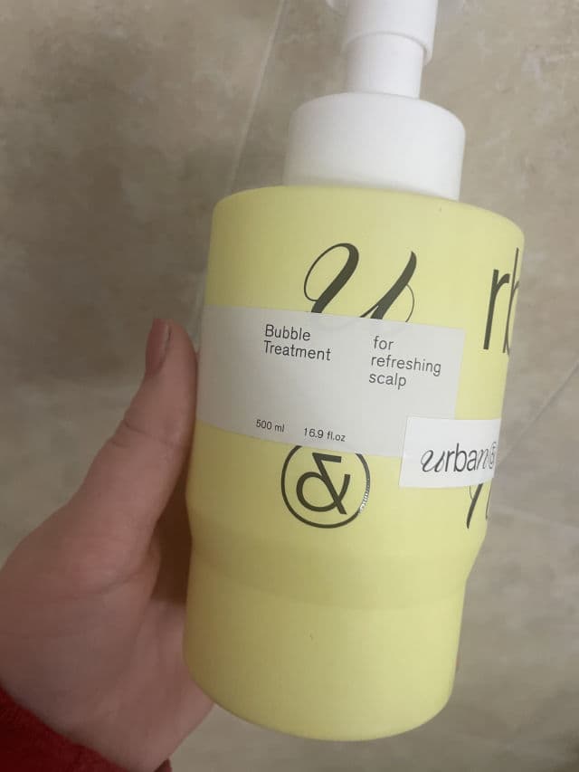 Urbanand Bubble Treatment for Refreshing Scalp review photo by NARoatti