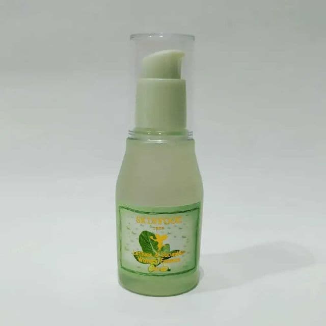 SKINFOOD Premium Lettuce & Cucumber Watery Essence review photo by peachperfectskin