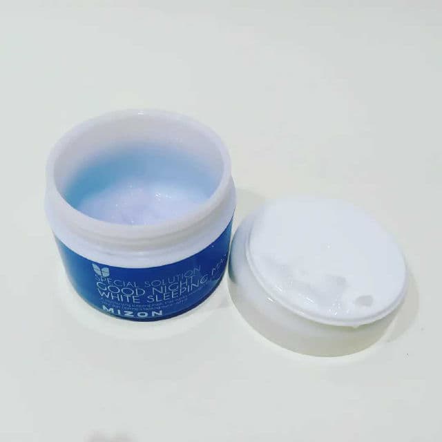Mizon Good Night White Sleeping Mask review photo by peachperfectskin