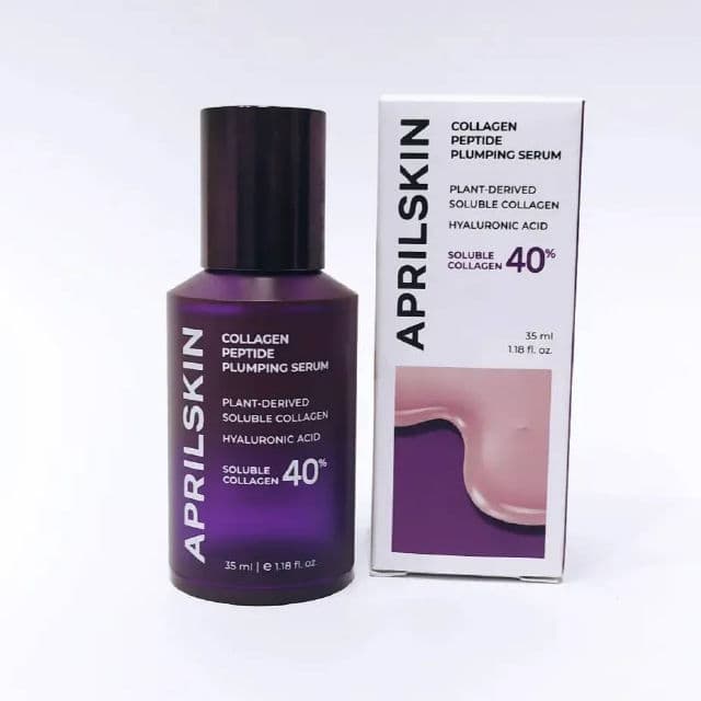 APRIL SKIN 40% Collagen Peptide Plumping Serum review photo by skinyoan