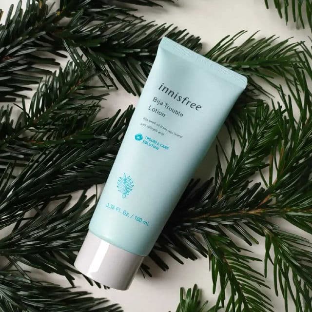 INNISFREE Bija Trouble Lotion review photo by peachperfectskin