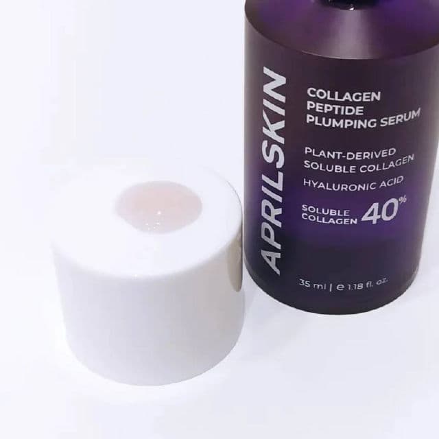 APRIL SKIN 40% Collagen Peptide Plumping Serum review photo by skinyoan