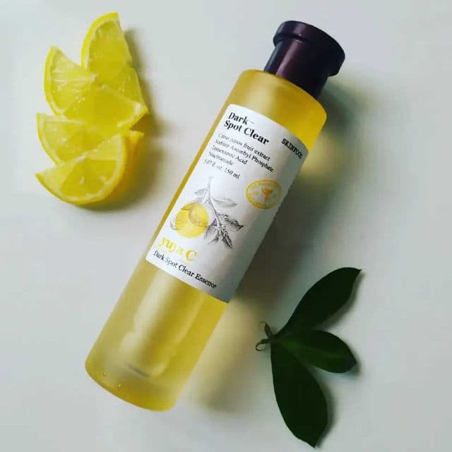 SKINFOOD Yuja C Dark Spot Clear Essence review photo by peachperfectskin