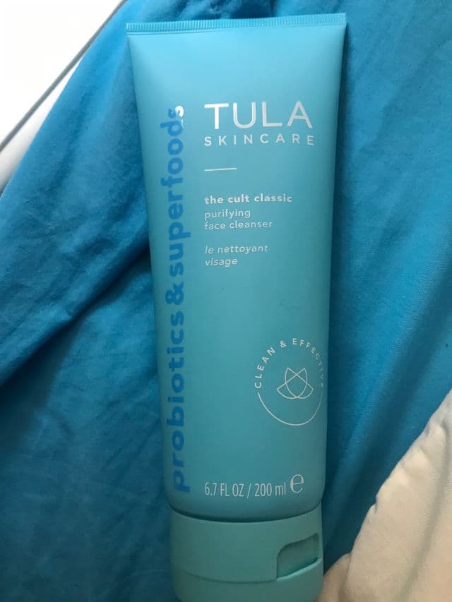 TULA Skincare The Cult Classic Purifying Face Cleanser review photo by Mommabear0f4