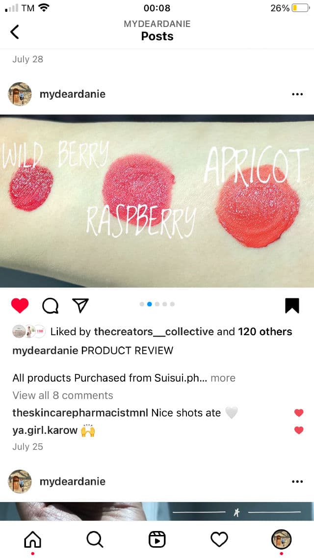 Lilybyred #06 Blueberry Meringue review photo by mydeardanie22