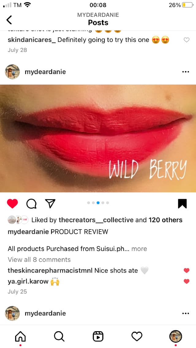 Lilybyred #06 Blueberry Meringue review photo by mydeardanie22