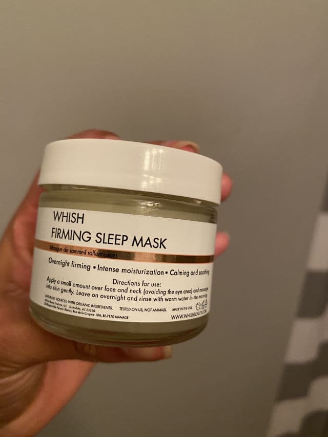Whish Rose Hip + Lotus Firming Sleep Mask review photo by kayajordyn