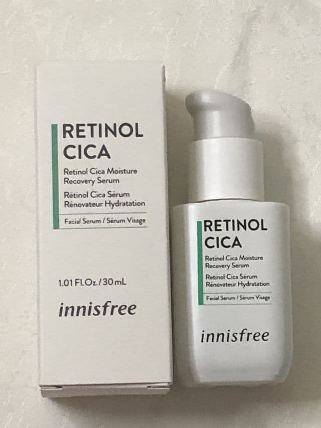 INNISFREE Retinol Cica Moisture Recovery Serum review photo by Lingua