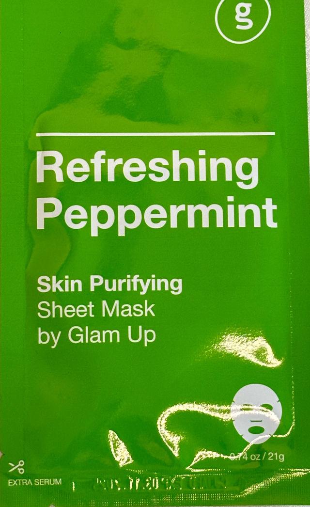 Refreshing Peppermint Sheet Mask product review