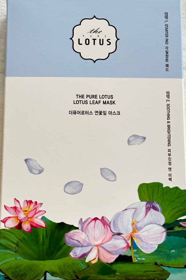 The Pure Lotus Soothing & Brightening Mask review photo by Lingua