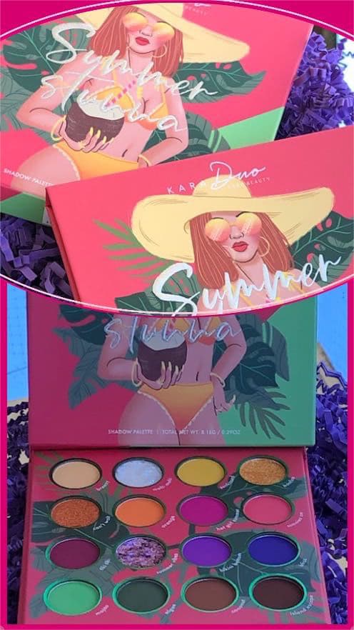 KARA Beauty Summer Stunna Eyeshadow Palette review photo by Lingua
