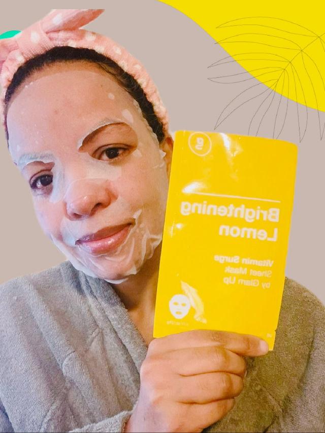 Brightening Lemon Sheet Mask product review