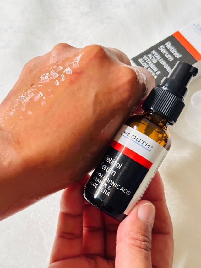 YEOUTH Retinol Serum Hyaluronic Acid Vitamin E Aloe Vera review photo by Lingua
