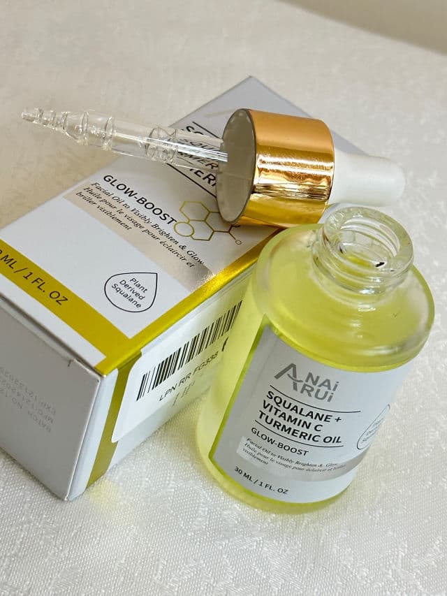 ANAIRUI Skin Care Squalane + Vitamin C Turmeric Oil review photo by Lingua