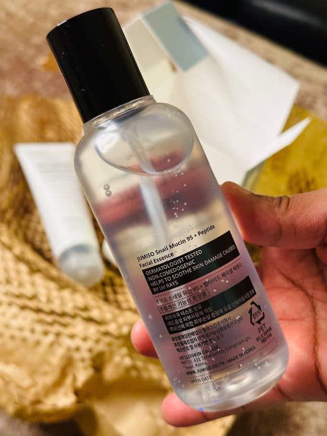 Jumiso Snail Mucin 95 + Peptide Essence review photo by Lingua