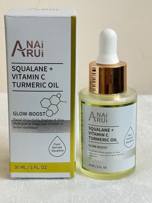 ANAIRUI Skin Care Squalane + Vitamin C Turmeric Oil review photo by Lingua