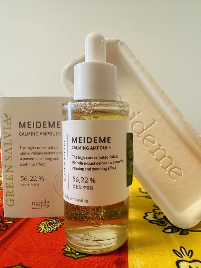 meideme Green Salvia Calming Ampoule review photo by Lingua