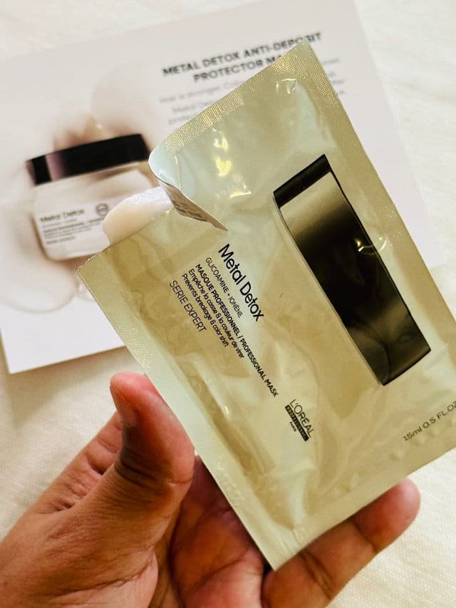 L'Oreal Professionnel Serie Expert Metal Detox Professional Mask review photo by Lingua
