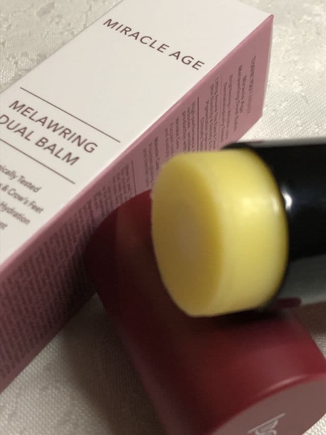 THANK YOU FARMER Miracle Age Melawring Dual Balm review photo by Lingua