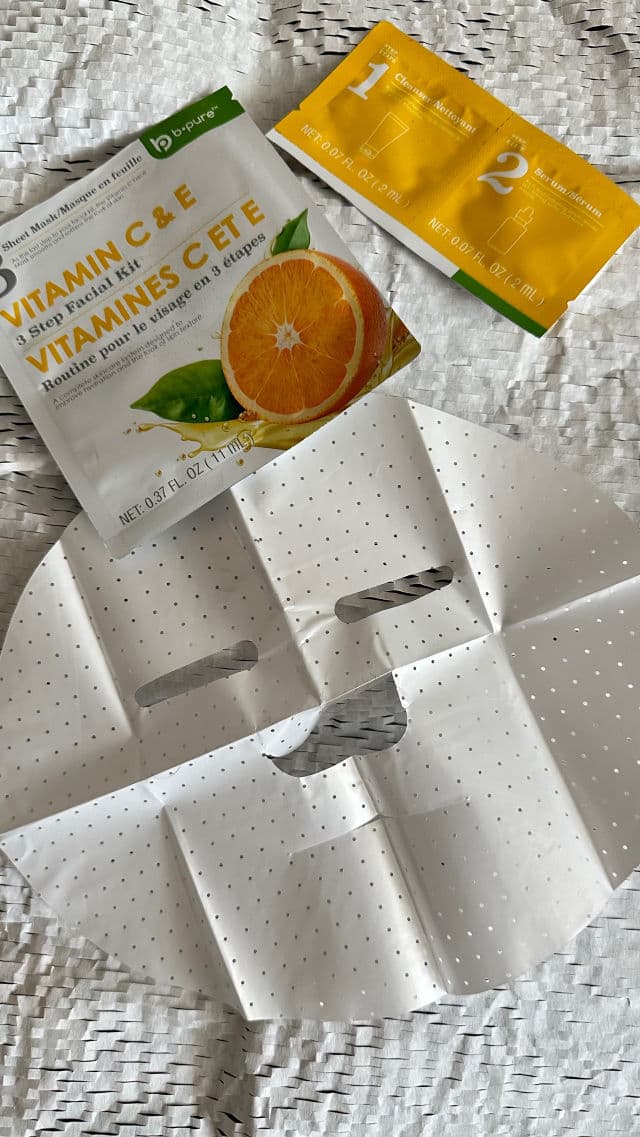 b.pure Vitamin C & E 3-Step Facial Kit review photo by Lingua