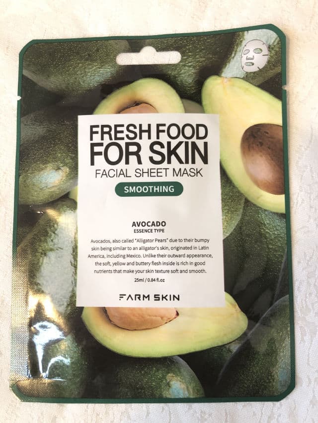 Farmskin Fresh Food For Skin Facial Sheet Mask - Avocado (Smoothing) review photo by Lingua