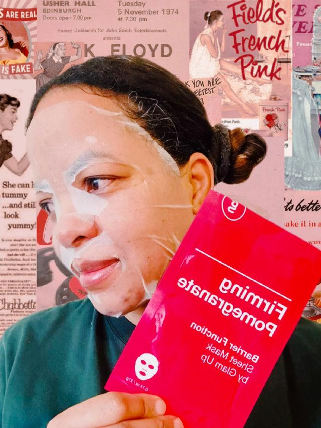 Firming Pomegranate Sheet Mask product review
