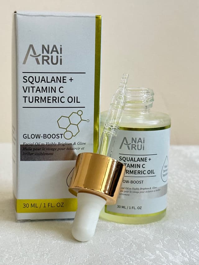 ANAIRUI Skin Care Squalane + Vitamin C Turmeric Oil review photo by Lingua