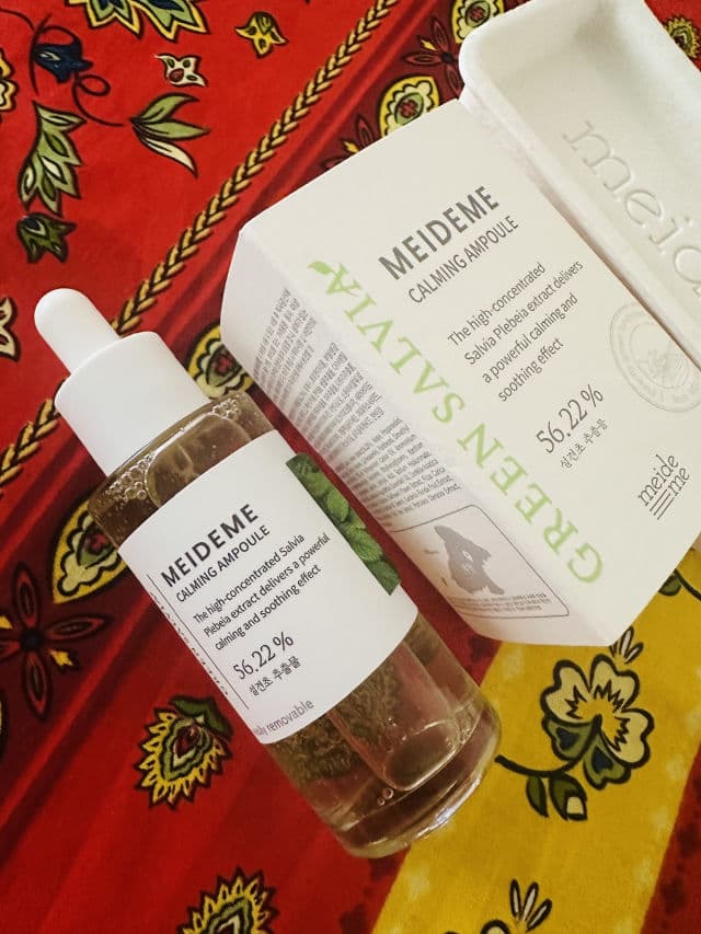 meideme Green Salvia Calming Ampoule review photo by Lingua