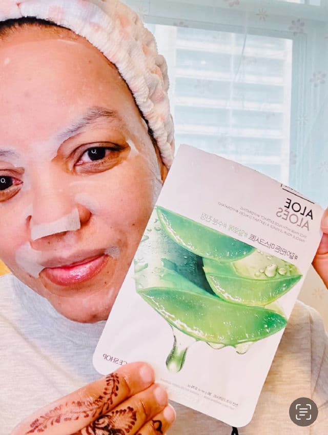 THE FACE SHOP Real Nature Face Mask Aloe review photo by Lingua
