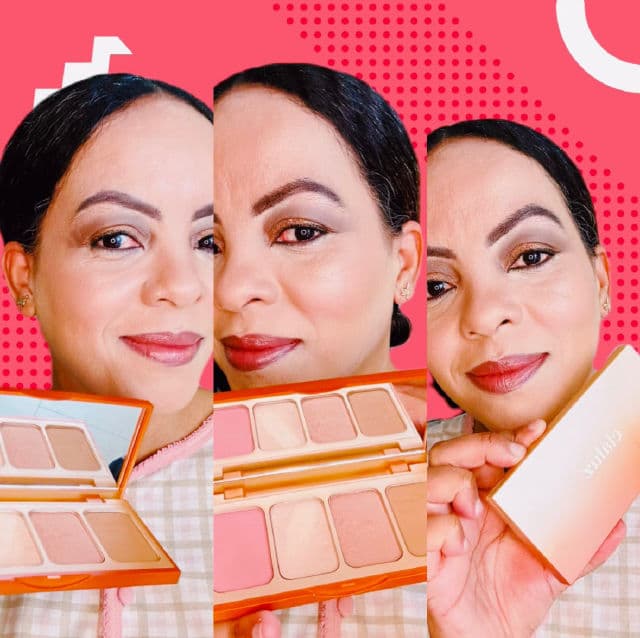 elaluz Cali Queen Face Palette review photo by Lingua