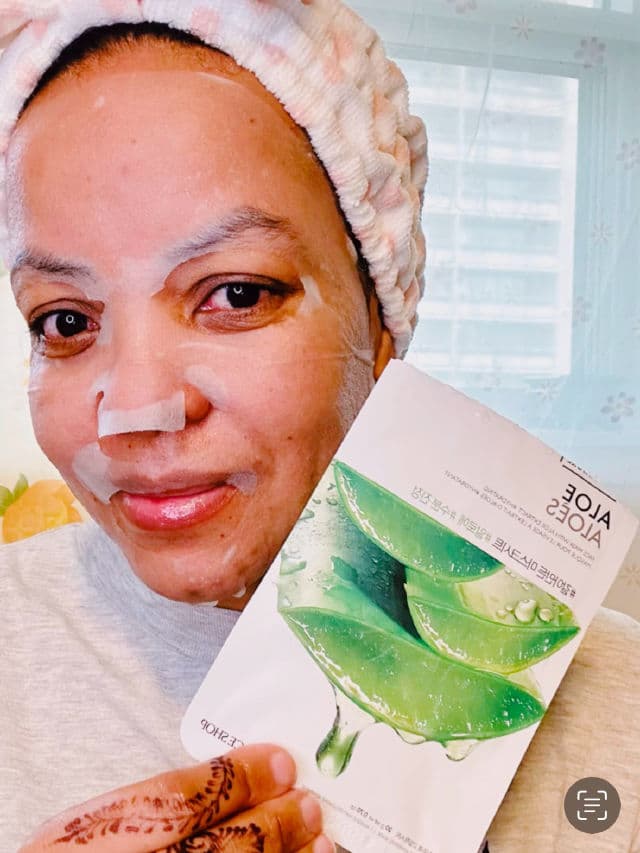 THE FACE SHOP Real Nature Face Mask Aloe review photo by Lingua
