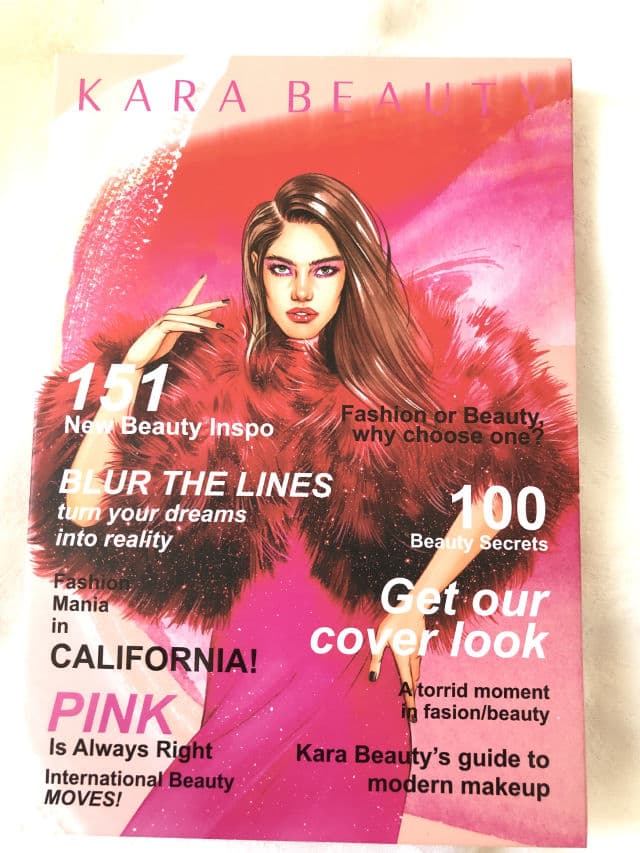 KARA Beauty Blur The Lines Creative Beauty Eyeshadow Palette review photo by Lingua