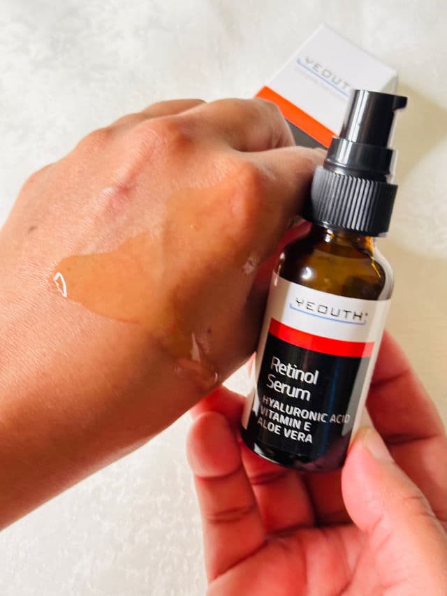 YEOUTH Retinol Serum Hyaluronic Acid Vitamin E Aloe Vera review photo by Lingua