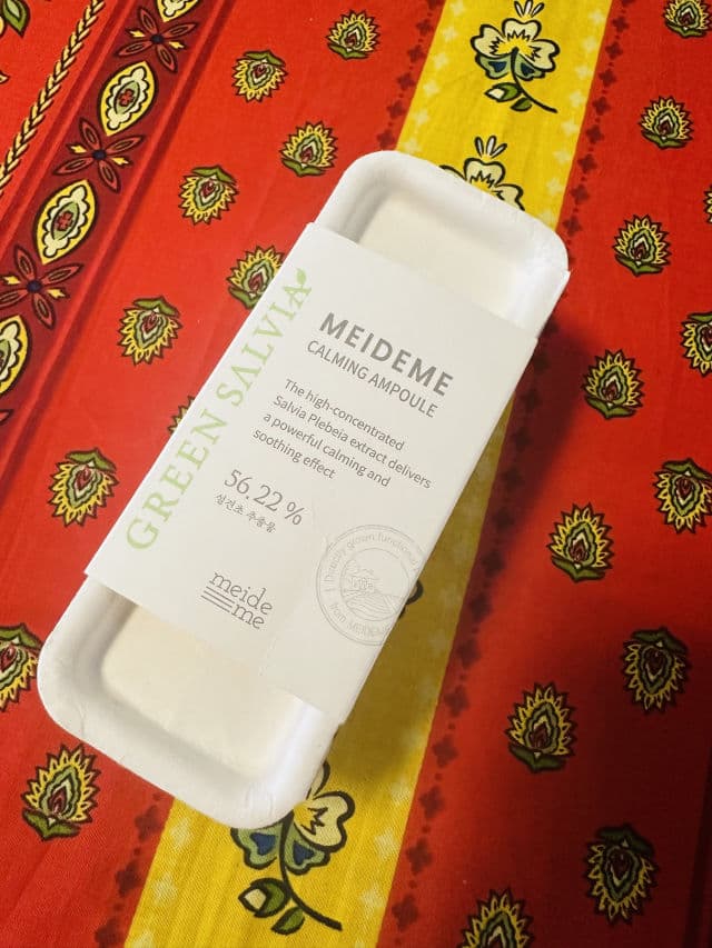 meideme Green Salvia Calming Ampoule review photo by Lingua
