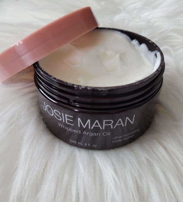 Josie Maran Cosmetics Whipped Argan Oil Ultra-Hydrating Body Butter review photo by missjbeauty