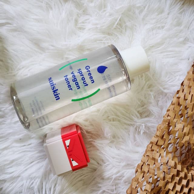 Suiskin Green Sprout Vegan Toner review photo by anakdenesor